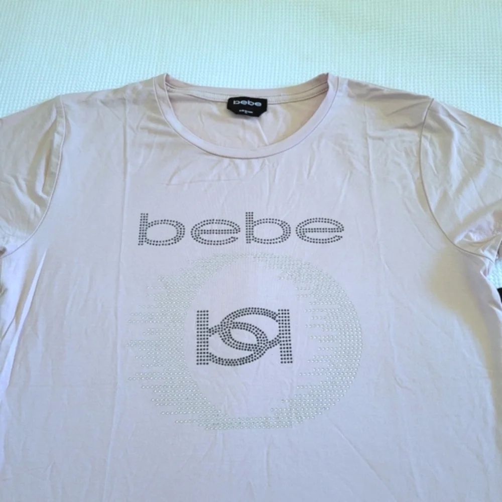 bebe Mirrored🪞 "bb" Rhinestone💎 Top - NWT - Picture 5 of 14
